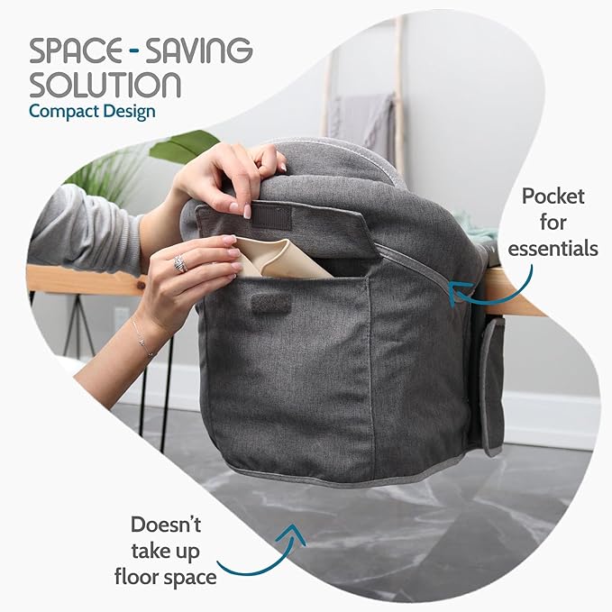 Hook On High Chair for Baby - Baby High Chair That Attaches to Table - Clip On High Chair for Table - Portable High Chair for Travel, Highchair for Baby Seat - Portable Baby Chair for Eating