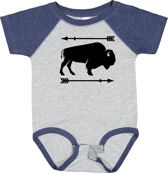 inktastic Buffalo Cute Animal Western Baby Bodysuit