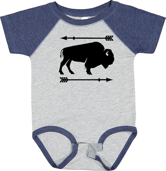 inktastic Buffalo Cute Animal Western Baby Bodysuit