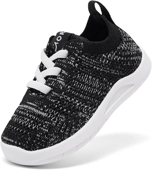 MORENDL Toddler Shoes Baby Walking Sock Shoes Infant Sneakers 0-4 Years Boy Girl Barefoot Tennis Shoe Non-Slip Brethable