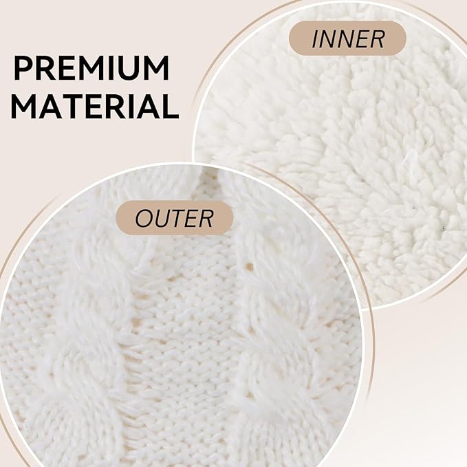 Zsedrut Winter Baby Boy Hats Pompom Baby Beanie for Girls Fleece Newborn Infant Toddler Beanie