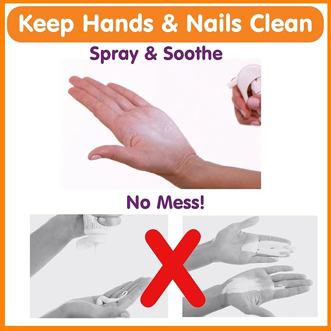 Boogie Diaper Rash Cream Spray for Baby, Travel Friendly No-Rub Touch Free Application for Sensitive Skin, Over 200 Sprays per Bottle, 1.7 oz (Pack of 1)