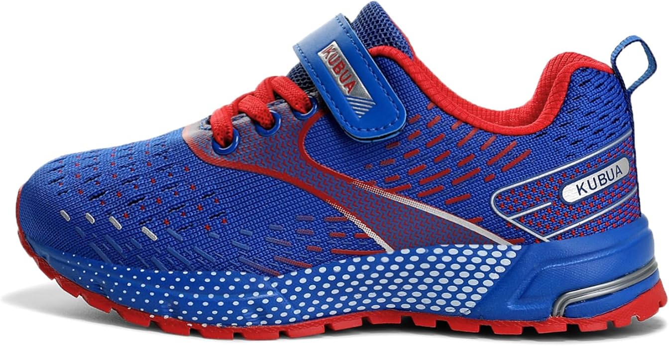 KUBUA Kids Sneakers for Boys Girls Running Tennis Shoes Lightweight Breathable Sport Athletic