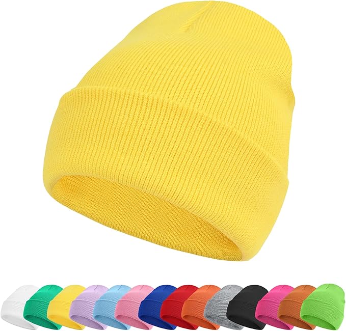 ZOORON Toddler Beanie Baby Kids Beanies Warm Winter Hat Knit Skull Cap for Boys & Girls Soft Children Infant Hat