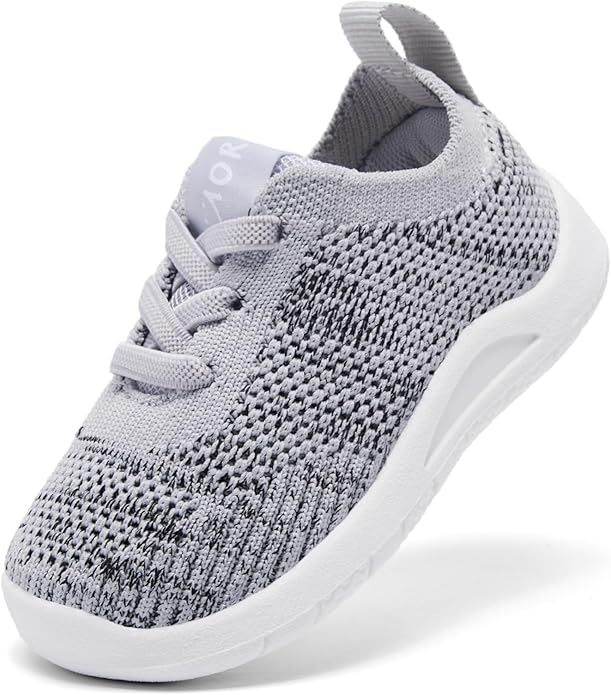 MORENDL Toddler Shoes Baby Walking Sock Shoes Infant Sneakers 0-4 Years Boy Girl Barefoot Tennis Shoe Non-Slip Brethable