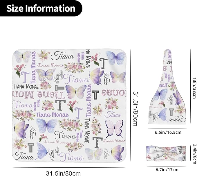 Personalized Baby Blankets - Custom Designs for Girls & Boys, Perfect Gifts