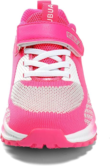 KUBUA Kids Sneakers for Boys Girls Running Tennis Shoes Lightweight Breathable Sport Athletic