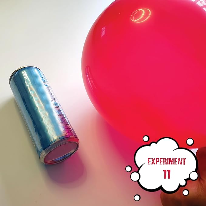 Einstein’s Static Electricity LAB Science Kit for Kids. STEM for Boys & Girls Aged 8 and Above. 15 Exciting Experiments Inside. Detailed Picture Guide Included