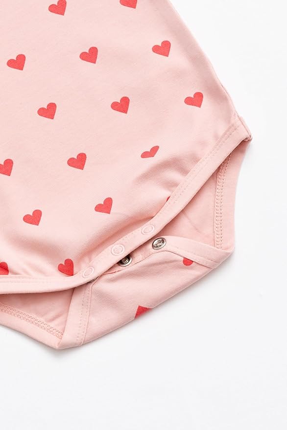 MONICA + ANDY Baby Organic Short Sleeve Jack + Jill Bodysuit