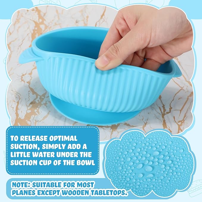 Nuogo 6 Pcs Stainless Steel Baby Bowls with Removable Silicone Shell 304 Toddler Bowls Kids Anti Scald Snack Container for Food Feeding, Dishwasher Safe(Multicolor,Suction-c)