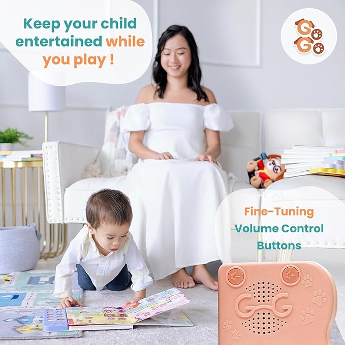 GO GO Songs of Creation and Praise: Christian Baby Books with 8 Songs, Singing Toy, Sound Play for Ages 1-5, Musical Learning, and Interactive Praise Gift for Kids, Bible for Toddlers 1-3