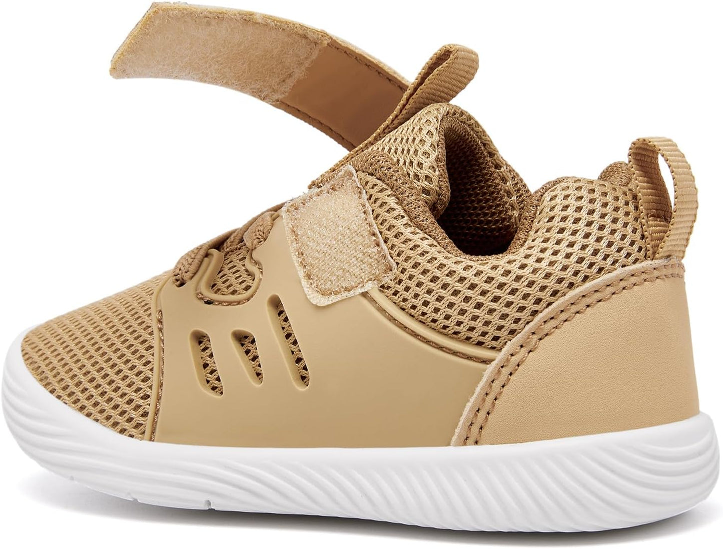 MORENDL Toddler Sneakers Baby Boys & Girls Barefoot Shoes Lightweight Breathable Walking Running Tennis Athletic Sport Shoes