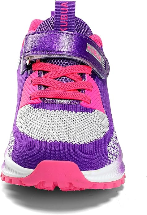 KUBUA Kids Sneakers for Boys Girls Running Tennis Shoes Lightweight Breathable Sport Athletic