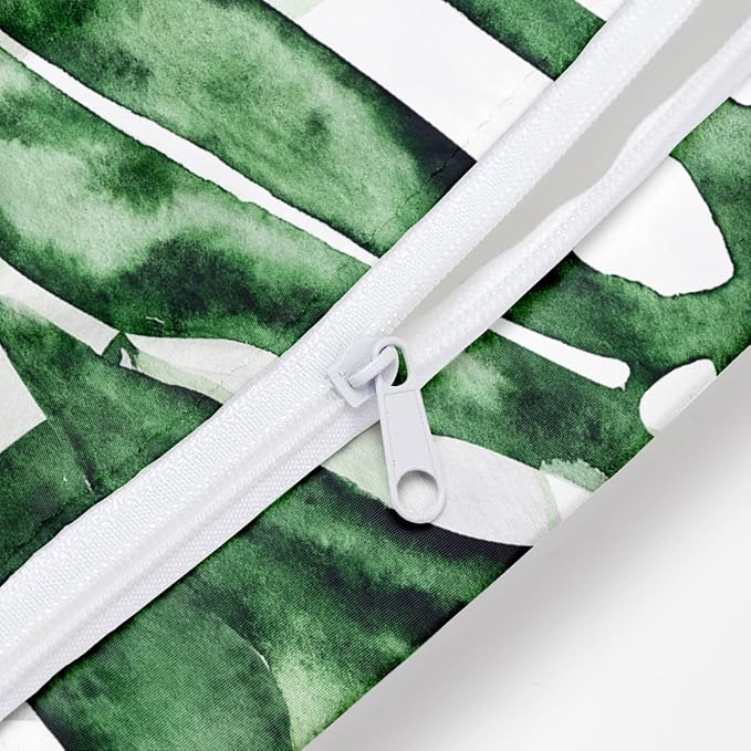 Wet Bag, Wet Dry Bag, Wet Bag for Swimsuit, Travel, Beach, Pool, Diapers, Dirty Yoga Gym Clothes, Makeup Bag, Waterproof Tropical Palm Leaves Decor Jungle Palm Leaf Favors