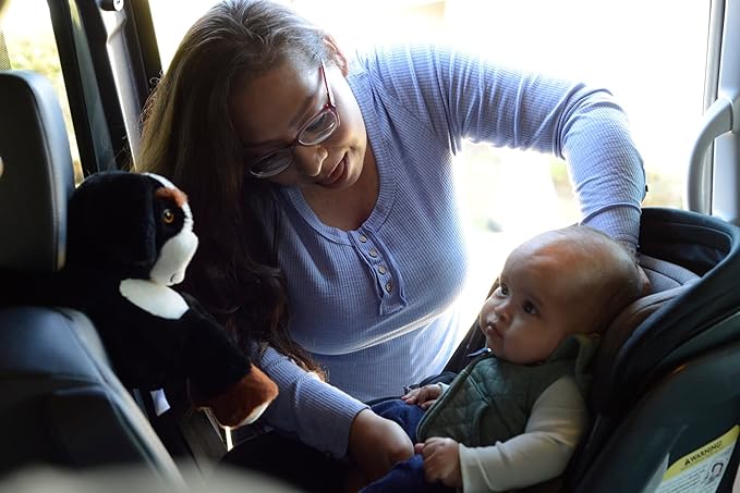 zooby Car Baby Monitor Helps Reduce Distracted Driving! Our Cuddly Plush Monitor That Babies Love Serves as a Soothing Companion for Baby so You Can Drive with Complete Peace of Mind - Cooper Canine