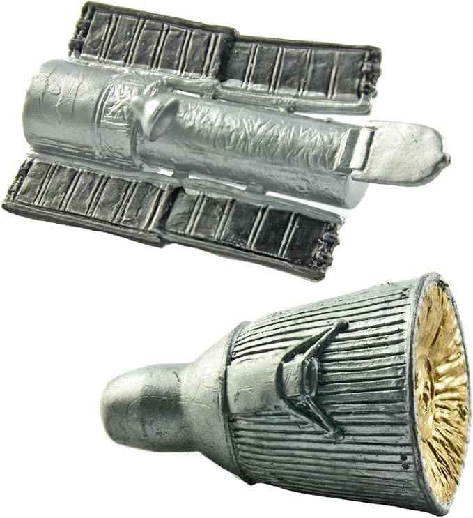 Safari Ltd Space TOOB With 10 Out Of-This-World Toy Figurines, Including 2 Astronauts, 1 Space Chimp, 6 Space Craft, And More! – For Ages 3 And Up