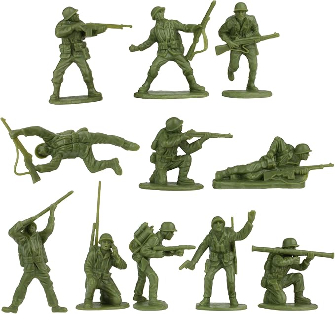 BMC WW2 Secret Stronghold - 36pc Plastic Army Men German Bunker Playset