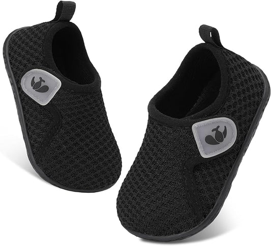 FEETCITY Baby Boys Girls First Walking Shoes Infant Sneakers Crib Shoes Breathable Lightweight Slip On Shoes