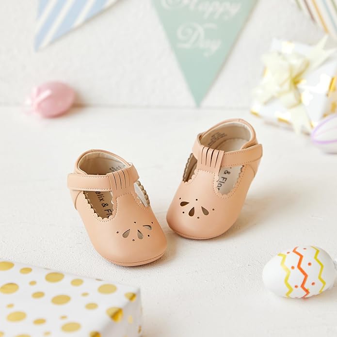 Soft Sole Baby Shoes - Infant Baby Walking Shoes Moccasins Rubber Sole Crib Shoes