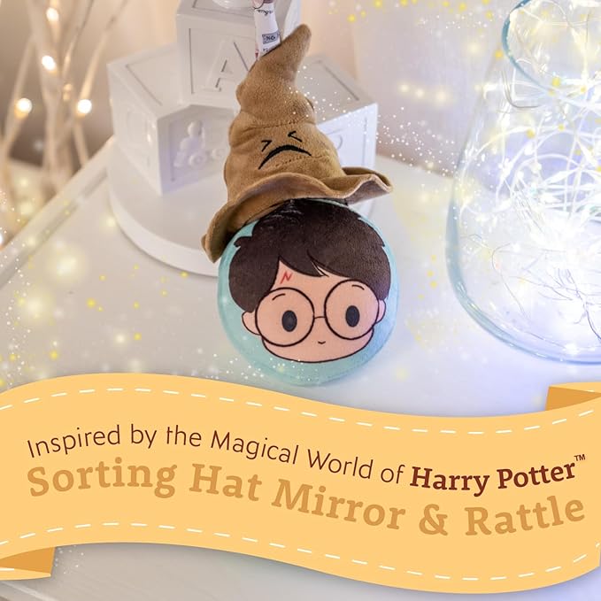 Kids Preferred Harry Potter Sorting Hat Mirror On The Go Rattle Plush Toy