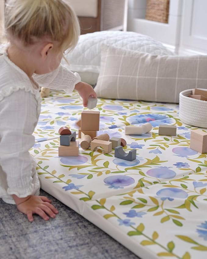 House of Noa Foldable Baby Tumbling Mat – Foldable Kids Play Mat | Durable, Stylish, and Cushioned Design