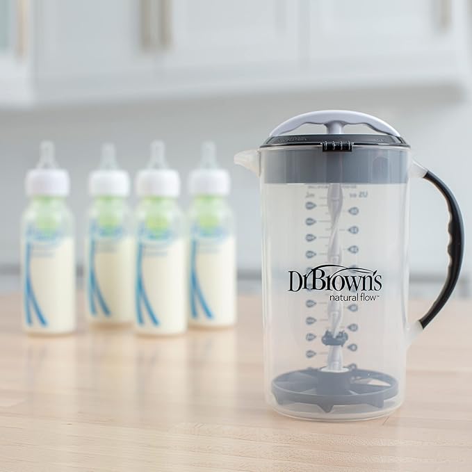 Dr. Brown's Baby Bottle Warmer, Sterilizer & Formula Mixer Bundle with 32oz Pitcher, Bottle Accessories