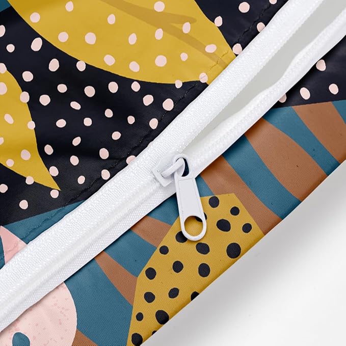 Wet Bag, Wet Dry Bag, Wet Bag for Swimsuit, Travel, Beach, Pool, Diapers, Dirty Yoga Gym Clothes, Makeup Bag, Waterproof Tropical Palm Leaves Decor Jungle Palm Leaf Favors