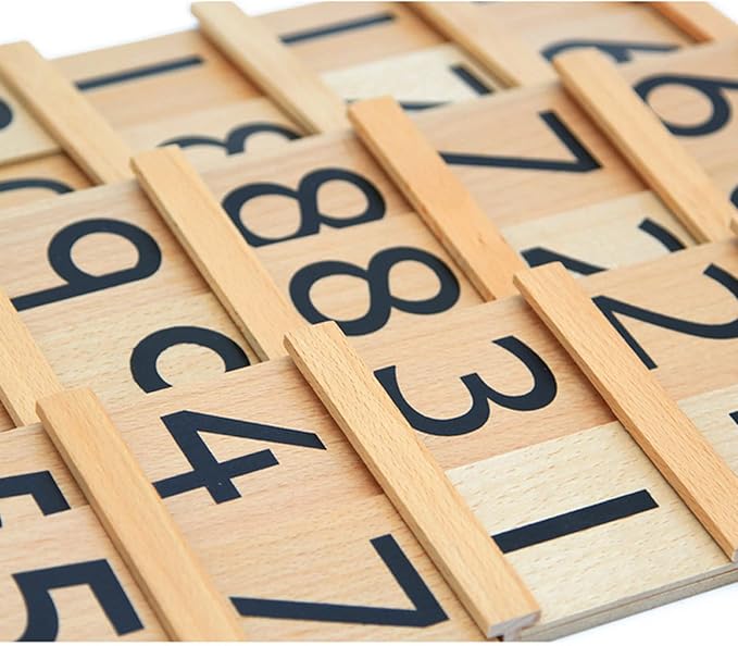 Montessori Math Materials Teens & Tens Boards Preschool Toddler Toys Seguin Boards Home Edition