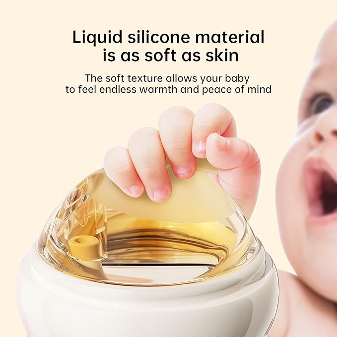 Natural Nursing Glass Baby Bottle - with Anti-Colic Vent System - BPA-Free, 5.4 oz/160ml with Medium Flow Nipple, 0-6 Months, 2 Pack (Includes 4pcs Nipples)