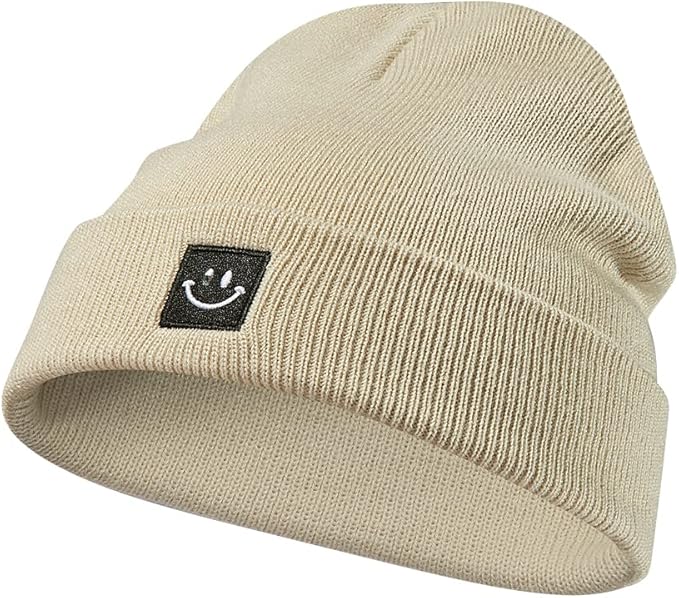 2Pack Baby Beanie Knit Toddler Hat for Girls Boys 0-8 Years