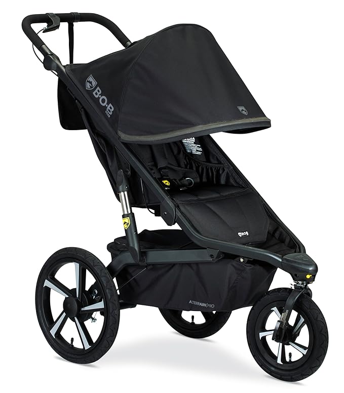 BOB Gear Alterrain Pro Jogging Stroller, Black