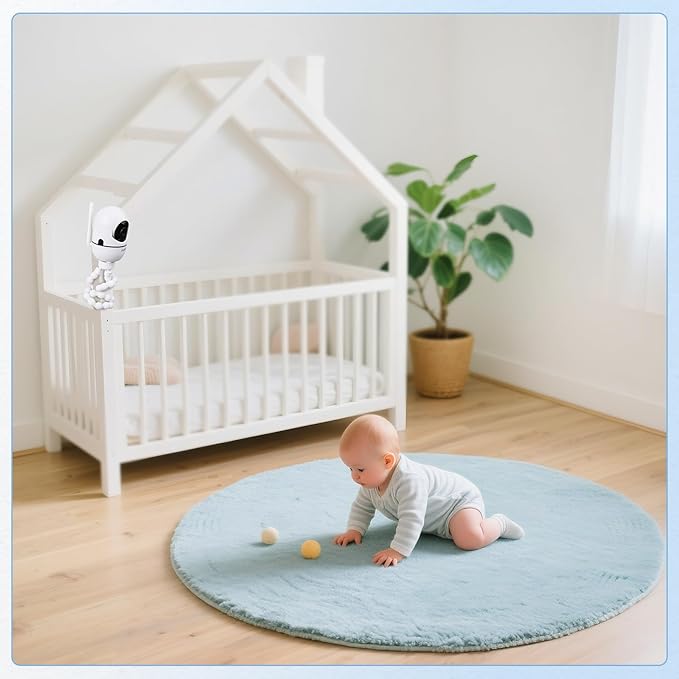 Adjustable Baby Monitor Mount, 7.8'' Tripod Baby Monitor Stand for HelloBaby HB65/HB40/HB6550/HB66/ HB6339/HB6550 Pro, ANMEATE SM935E, Flexible Baby Camera Stand for 1/4 Thread Connection Monitors
