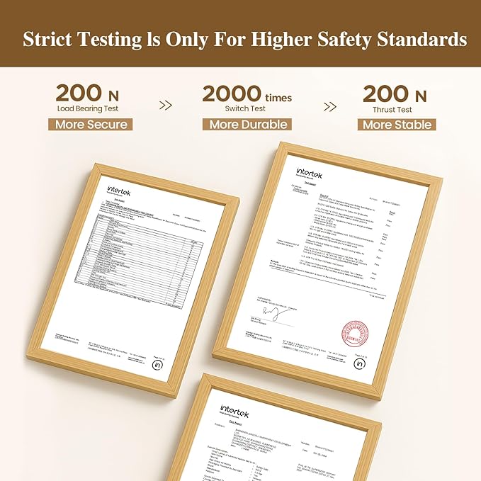 InnoTruth 29.5–40.75" Baby Gate for Stairs, 30" Tall Dog Gates for Doorways & Hallways, Safety Gate for Kids & Pets, Pressure-Mounted Walk-Through with Dual Lock & 2-Way Swing, White