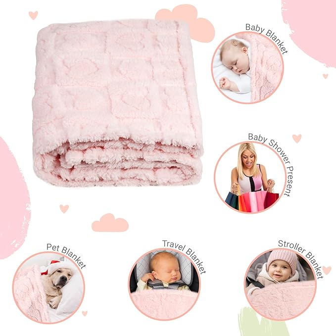 Ultra Soft Gift-Ready Plush for Newborns, Nursery & Stroller - Hypoallergenic Crib Bedding & Toddler Gift
