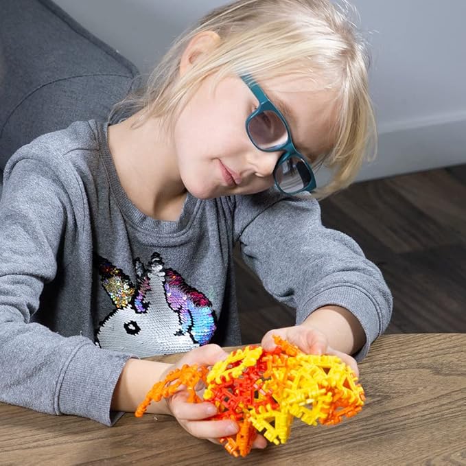 That Hinge Toy 150 Piece Purple + Green Set, Dinosaur + More STEM Construction Toy Building Set