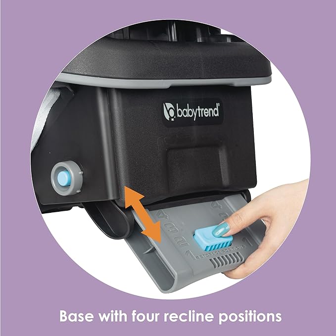 Baby Trend Tango PRO Travel System with Secure-Lift Infant Car Seat, Dash Black