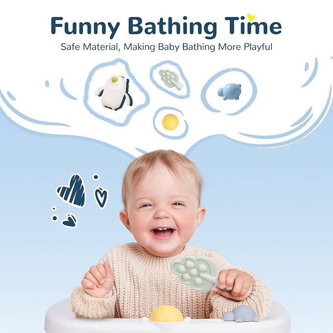 Coldew Baby Bath Seat for Babies 6 Months & Up, Non-Slip Toddler Bath Seat for Baby Sitting Up, Safe Baby Bath tub Seat with Suction Cups, Soft Cushion, Baby Bath Chair Yellow