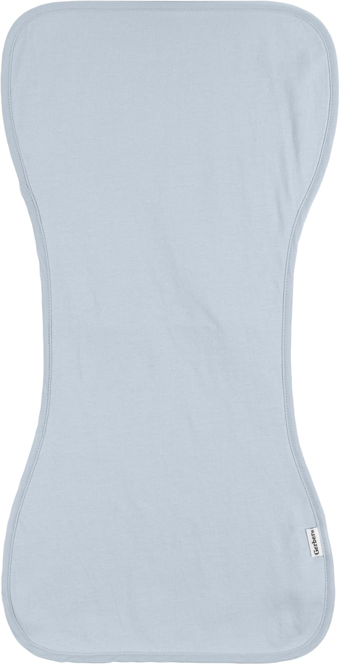 Gerber Baby Unisex Burp Cloths 60-Pack, Pink Rainbows, Size 10.5" x 21"