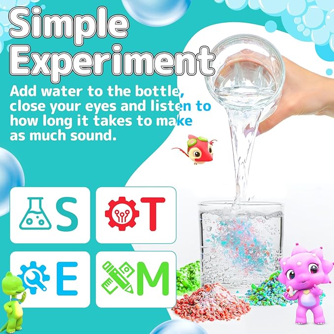 Bath Crackles for Kids 12 Pack, Toddler Bath Toys Nontoxic & Fragrance-Free a Unique Kids, Swirl Water for Fizzy Fun Easter Basket Stuffers