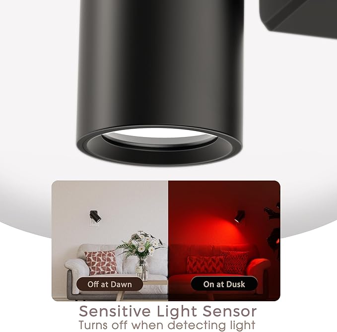 Night Lights Plug into Wall, 320° Rotation Night Light, RGB Color Changing Nightlight, Spot Light Dimmable Brightness, Dusk to Dawn Nightlight for Bedroom, Spot Light, Kids Room, Stair, 2 Pack