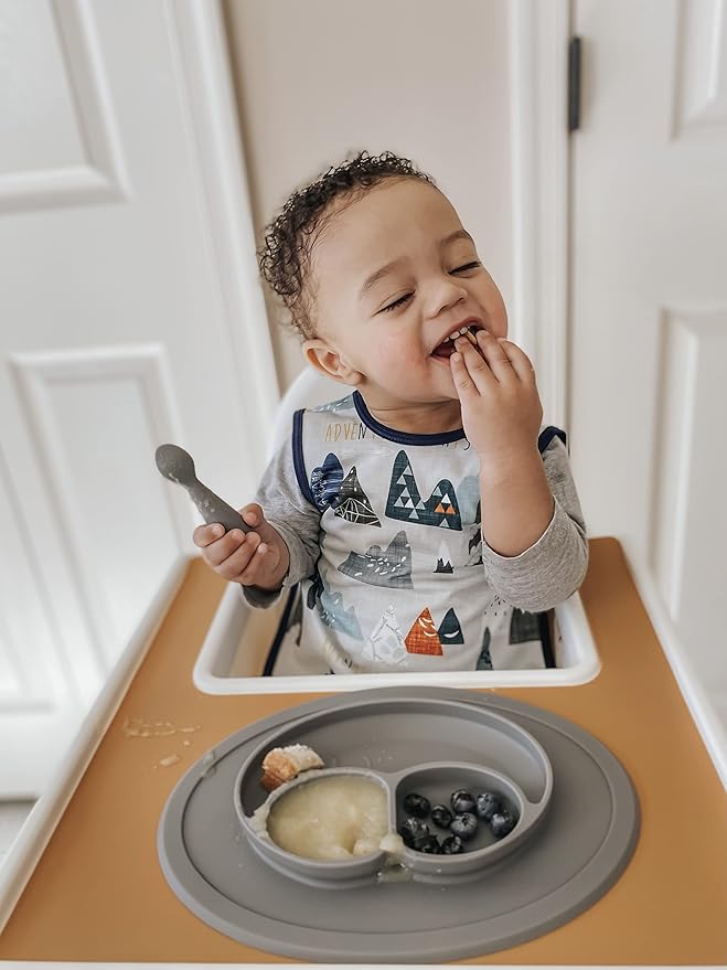 BapronBaby Adventure Awaits Bapron - No Neck Tie Safer Bib for Baby & Toddler - Soft Waterproof Stain Resistant - Machine Washable - Sz Preschool 3-5yrs