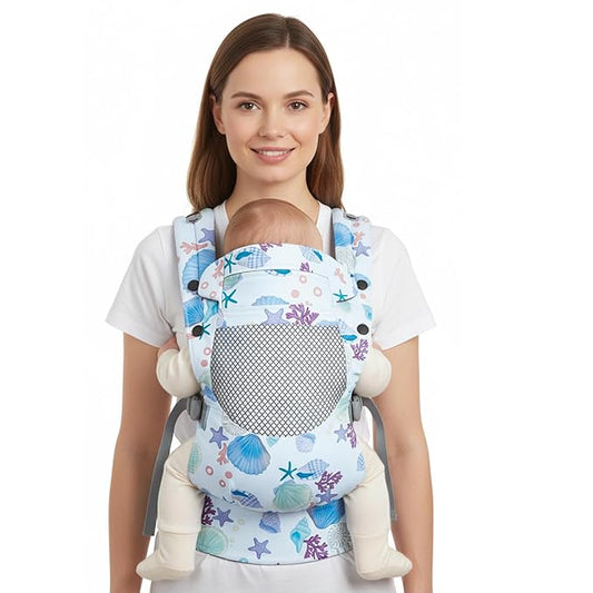 Infant Baby Front Carrier, Toddler Body Carrier, 7-66 Lbs Ergonomic Design, Lumbar Support, Lightweight Baby Chest Carriers (3-36 Months)