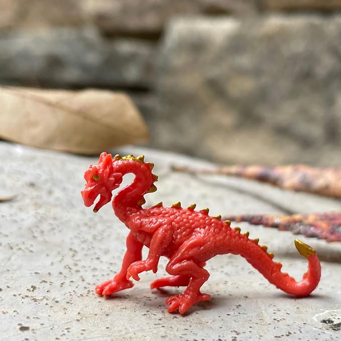 Safari Ltd. Fantasy Fun Pack - Mini Figures of Mythical Creatures - Educational Toy Set for Boys, Girls, and Kids Ages 5+ (Pack of 2)