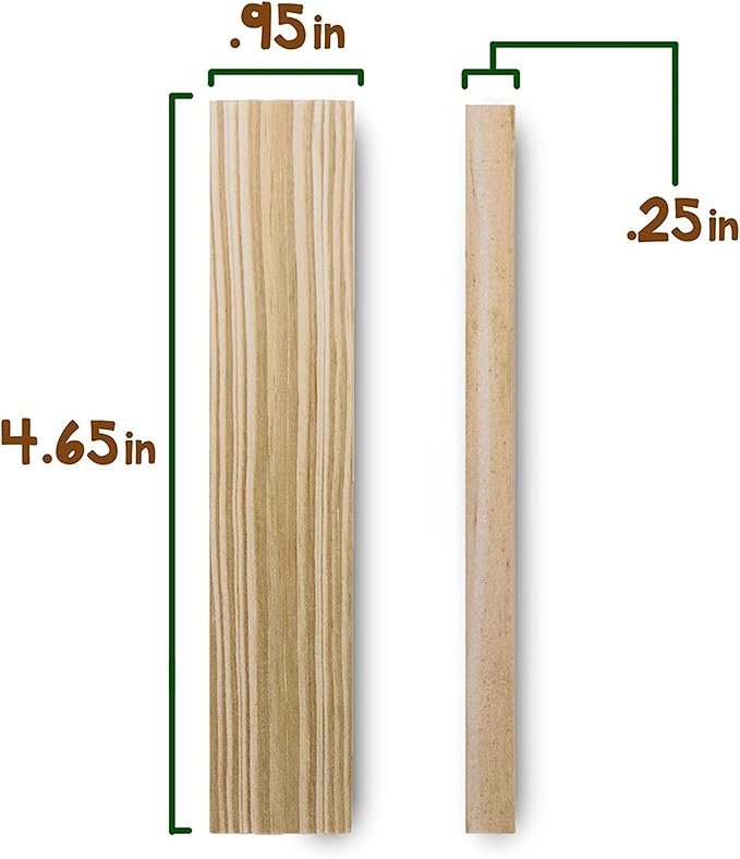 Imagination Generation Constructables! Pine Wood Building Planks, 150 Pieces - Educational Tinker Toys for Kids & Teens - STEM Stacking Blocks for Boys & Girls - Wooden Playset for Learning