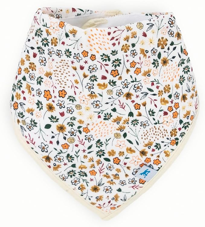 Little Unicorn Cotton Muslin with Fleece Bandana Bib