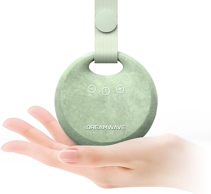 Dekala Dream Waver White Noise Sound Machine Baby Sleep Soother - 30+ Noise Nature Sounds, Portable Travel Noise Maker, 36h Rechargeable Battery, 10 Volumes & 4 Timer for Baby Adult