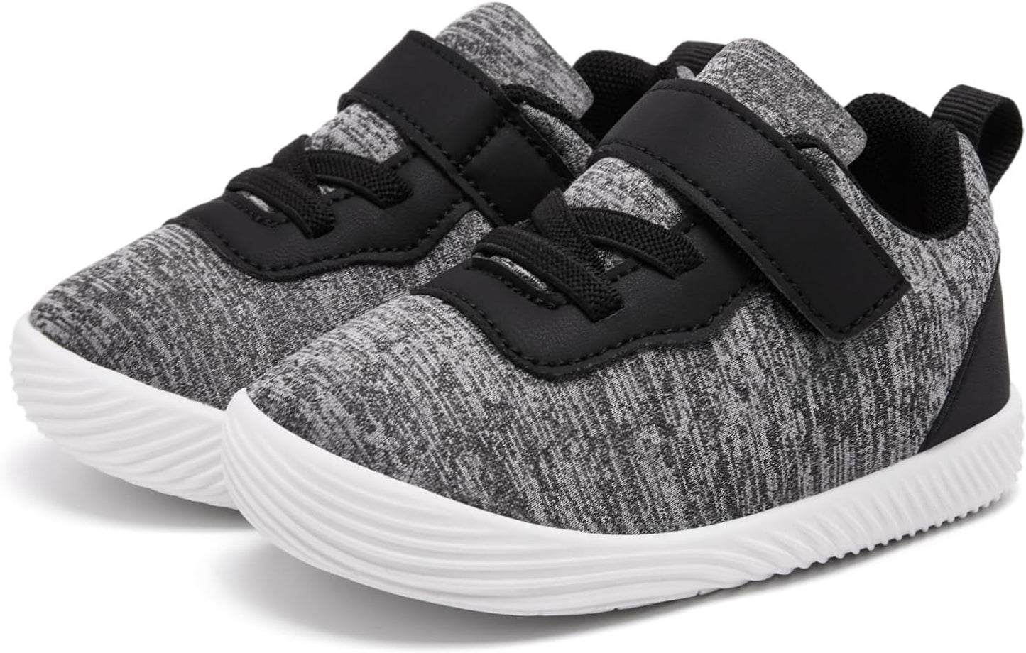 MORENDL Toddler Sneakers Baby Boys & Girls Barefoot Shoes Lightweight Breathable Walking Running Tennis Athletic Sport Shoes