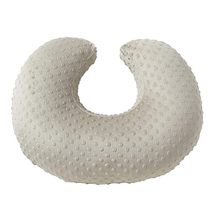 Nursing Pillow with Nursing Pillow Cover Set for Breastfeeding Moms, Ultra-Soft Nursing Pillows for Infant Newborn Baby Boy Girl (Tidal Foam)