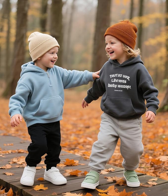 Rosoz Toddler Beanie Boys Girls Baby Knit Warm Beanies Kids Children Winter hat Caps