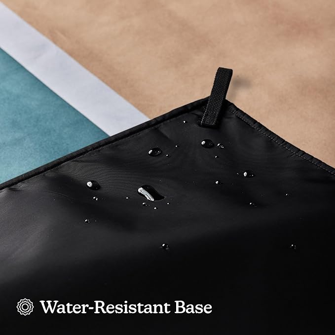 Nomadix Festival Blanket - Perfect for Picnics, Camping, & Lawn Seating - Plush Top & Water Resistant Base - Made with Post Consumer Recycled Materials - Stripes Retro - 60:x 70"